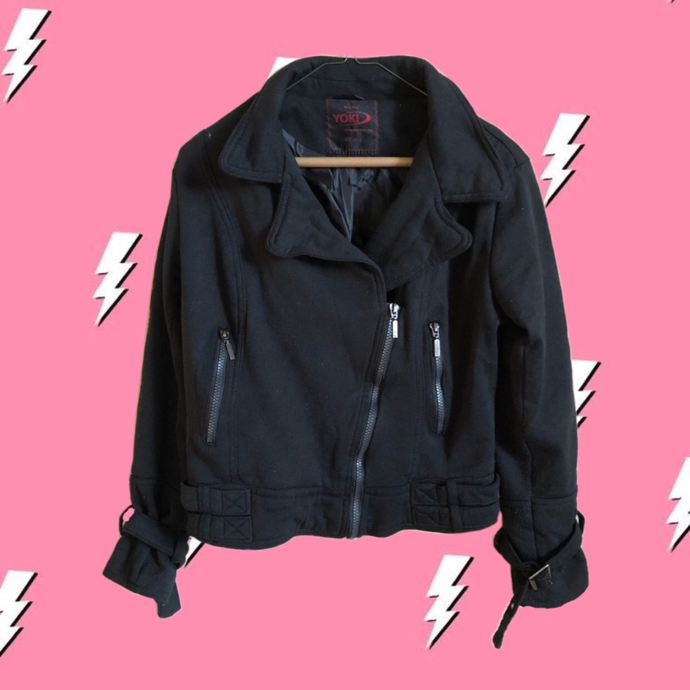 soft moto jacket.